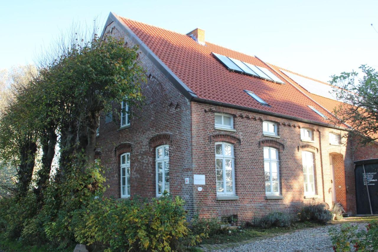 Ferienhof Spiegelhaus Krummhörn Eksteriør bilde