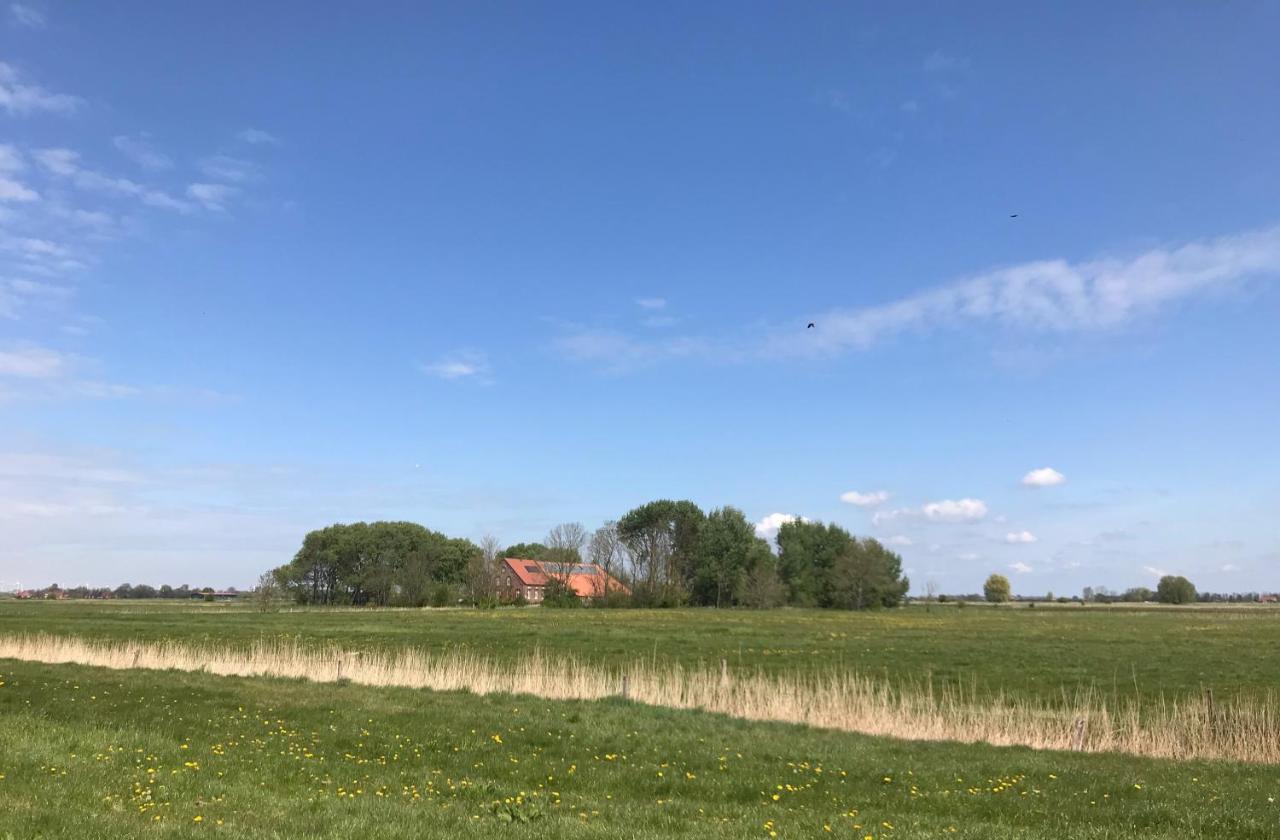 Ferienhof Spiegelhaus Krummhörn Eksteriør bilde