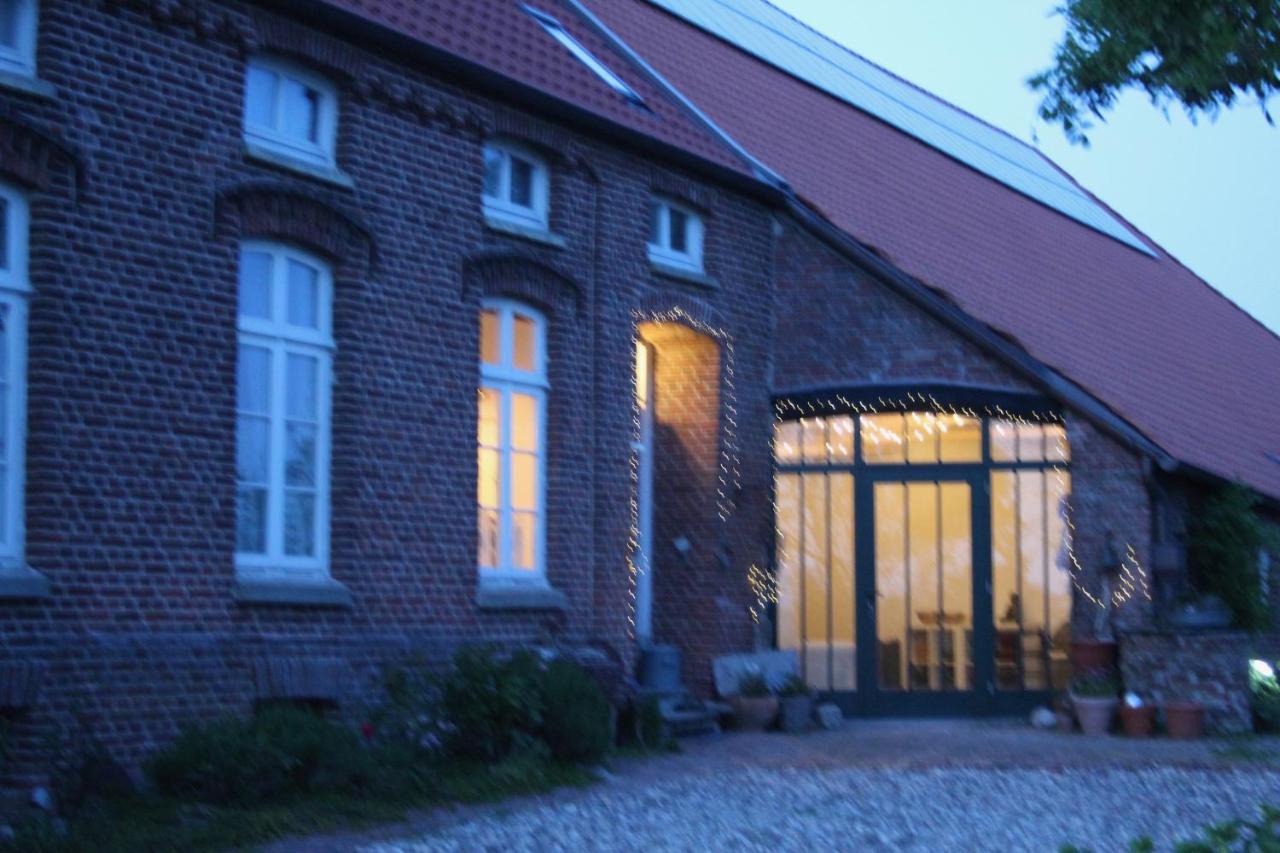 Ferienhof Spiegelhaus Krummhörn Eksteriør bilde