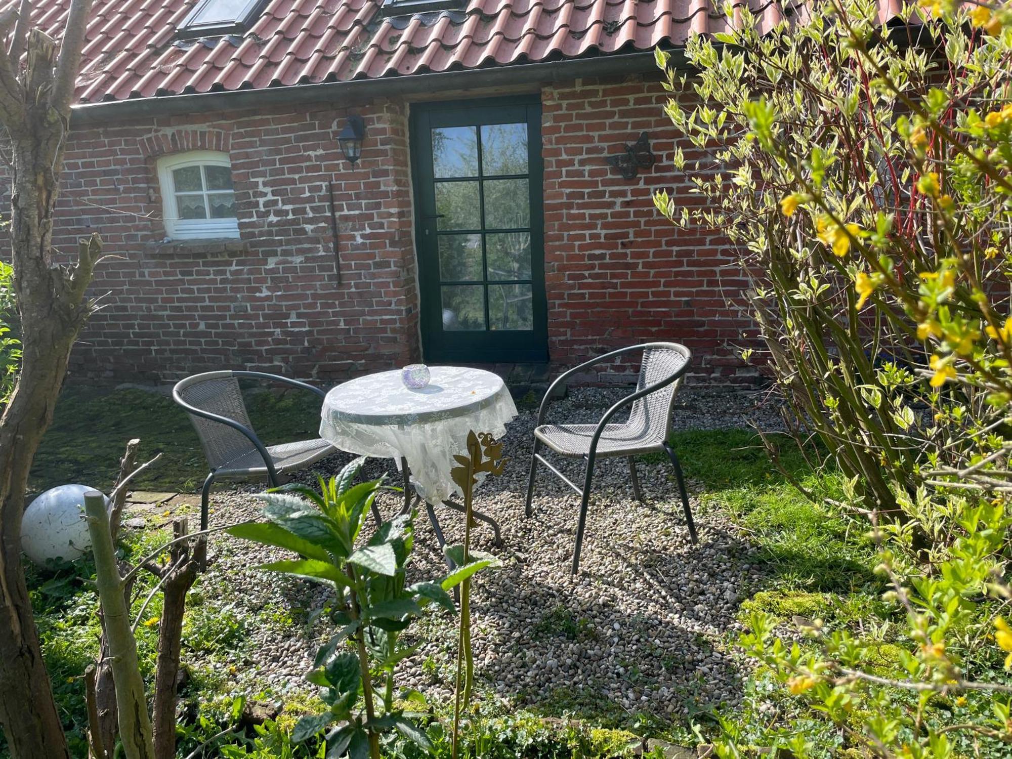 Ferienhof Spiegelhaus Krummhörn Eksteriør bilde